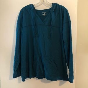 Teal Sonoma XL pull over